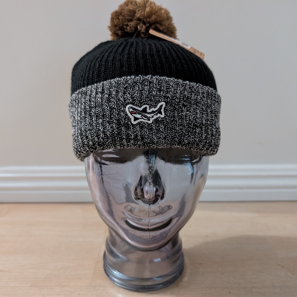 Dark Seas Division Blocker Cuff Pom Beanie